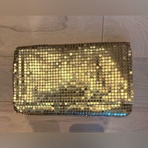Gold Disco Clutch Bag